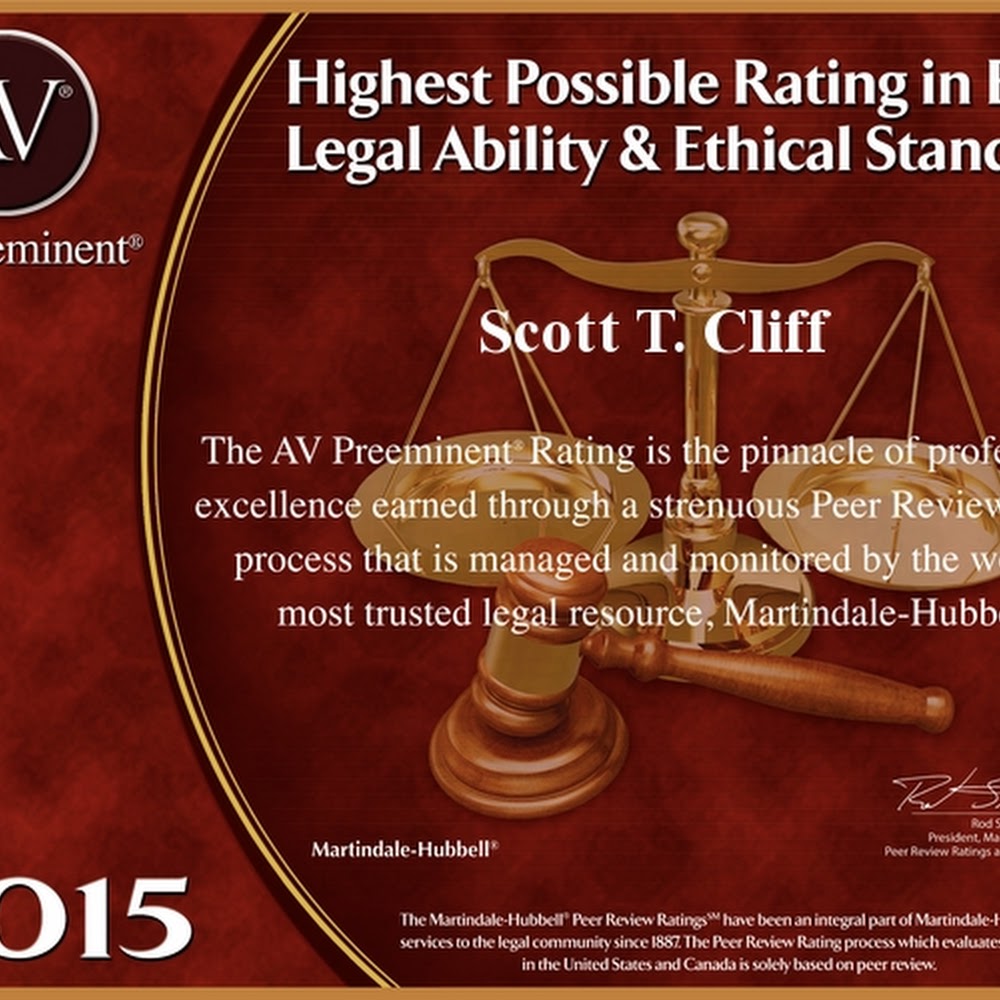 THE LAW OFFICE OF SCOTT T. CLIFF